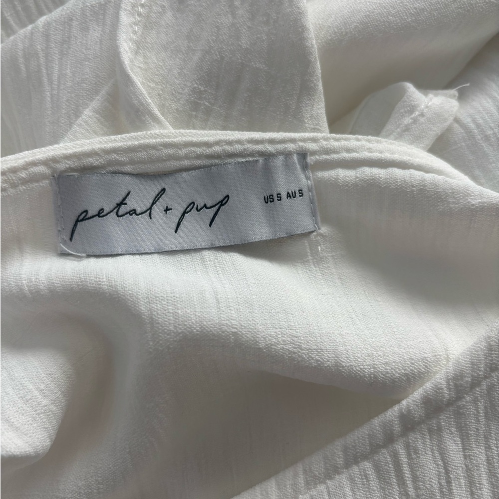 Petal & Pup White Boxy Relaxed Tee - Picture 5 of 5